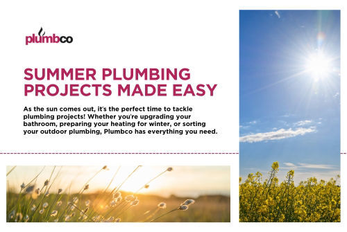 Summer Plumbing Projects Made Easy with Your Local Plumbers Merchant – Plumbco